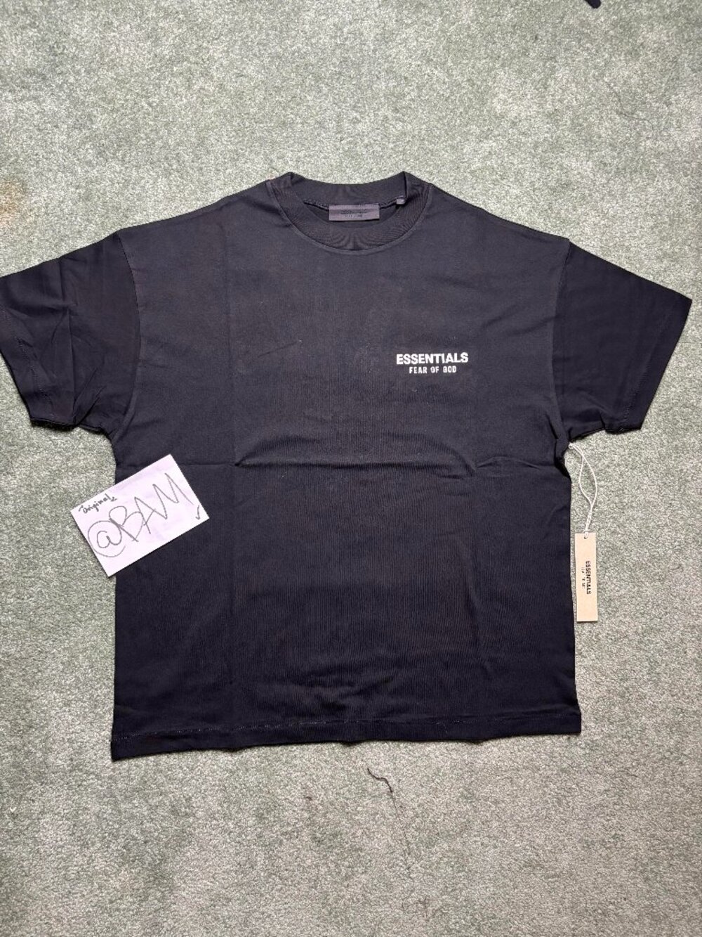 FOG - Fear of God Essentials / Black Tee-Core Shirt  - (READ DESCRIPTION)